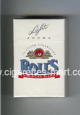 Roll`s (design 1A) (Light Aroma / American Blend) ( hard box cigarettes )